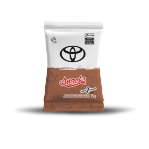 Sachê Biscoito Tortinhas sabor chocolate 10g – Caixa com 300 Und.