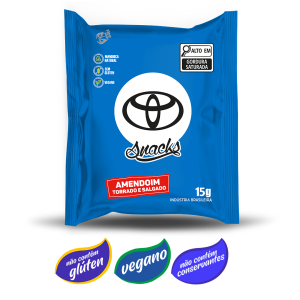 Sachê Amendoim Salgado 15g – Caixa com 250 Und.