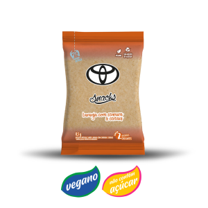 Sachê de Biscoito integral laranja com cenoura 8,5g – Caixa com 300 Und.