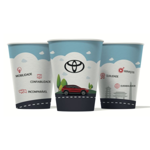 Copos polipapel 6oz - Caixa 2000 Und.