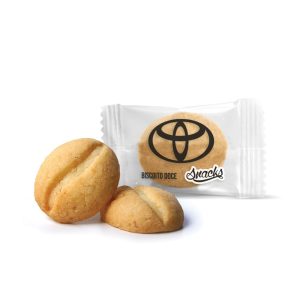 Mini Biscoito doce - Caixa 200 unidades.